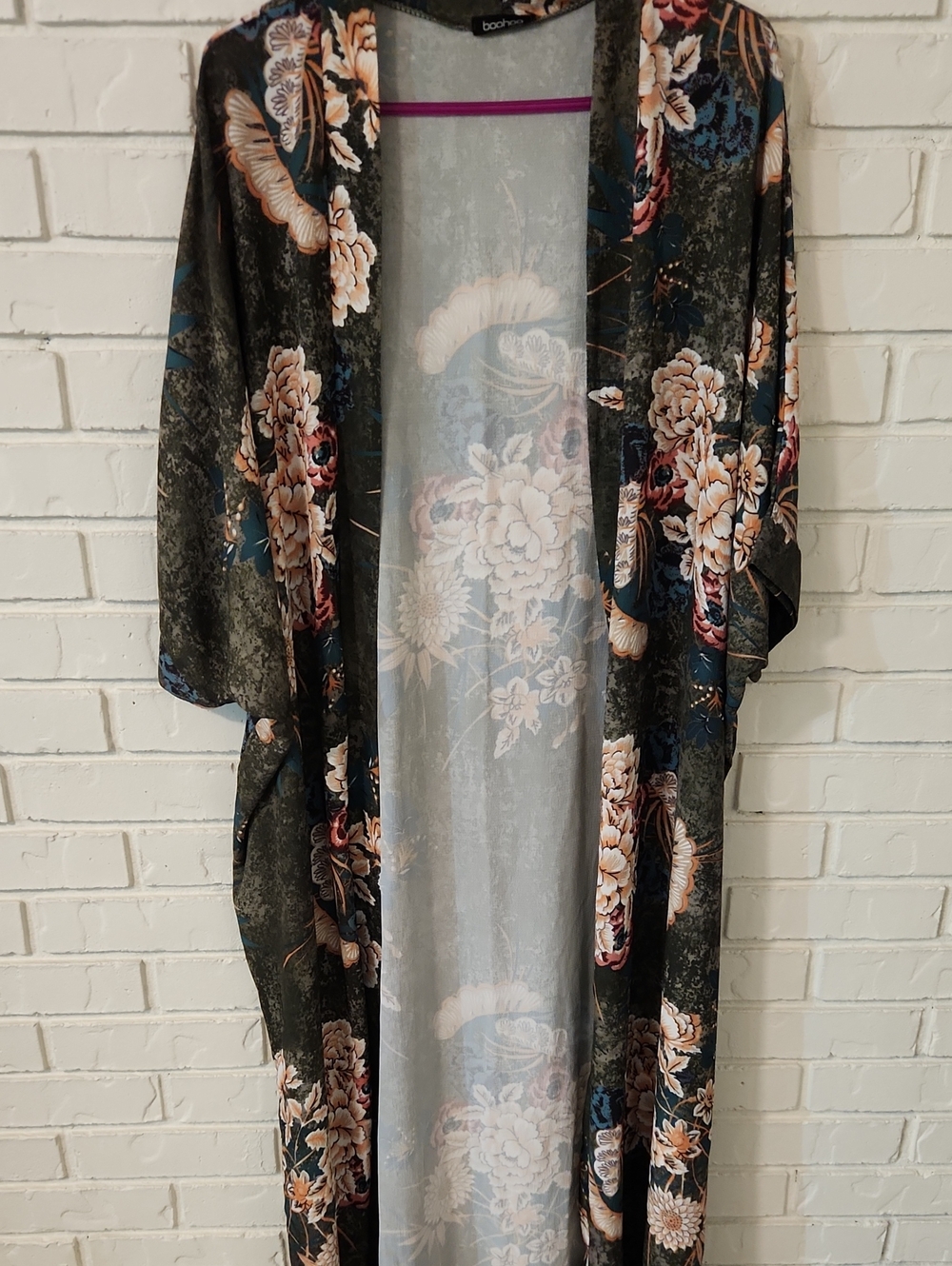 Boohoo Sheer Kimono M/L